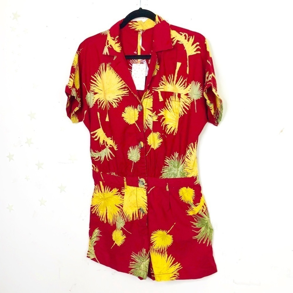 FREEPEOPLE Malibu tropical print jumpsuit - Picture 2 of 12